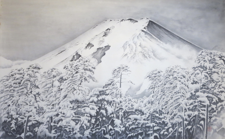 作品 / 佐竹雲遊 / 水墨画家 / 寄贈 茨城県大子町